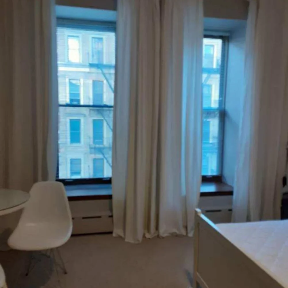 Cream Extra Long Window Curtains (2) Panels